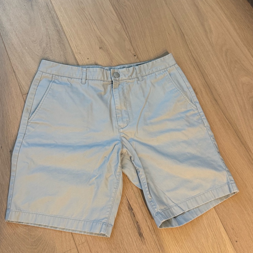 Bonobos Sky Blue Flat Front Shorts